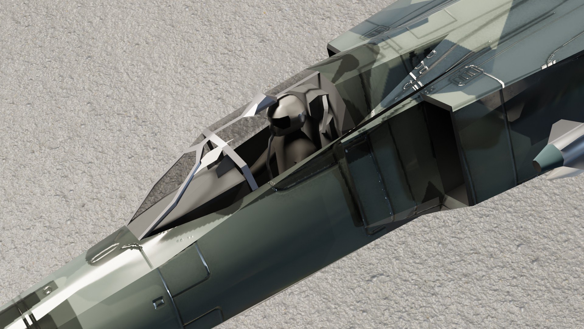 MIG-23 Flogger lowpoly jet fighter 3D - TurboSquid 1877698