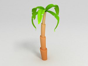 Cartoon palm