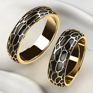 3D jeweler ring model