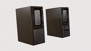 3D model Computer Speakers