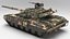 3D T-64 BV Main Battle Tank Camo Clean model