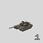 3D T-64 BV Main Battle Tank Camo Clean model