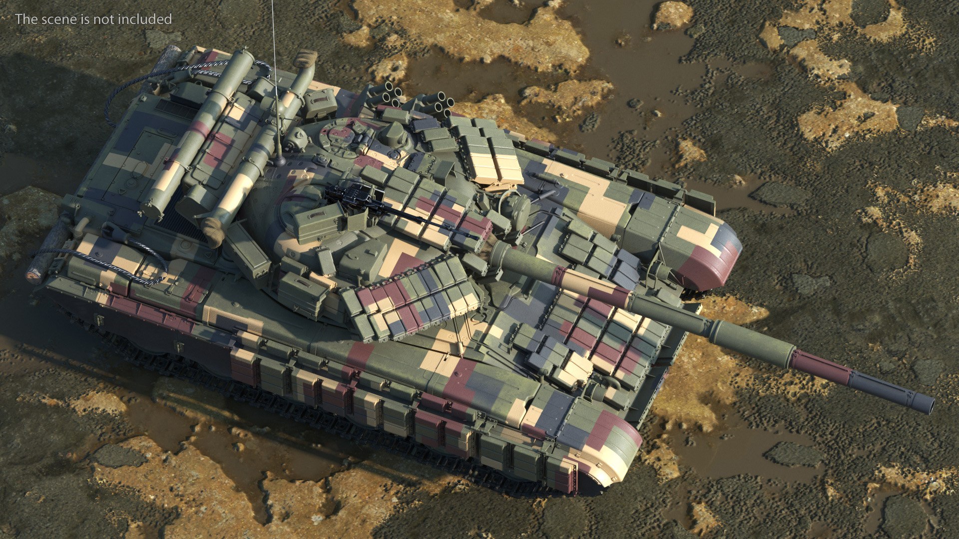 3D T-64 BV Main Battle Tank Camo Clean model https://p.turbosquid.com/ts-thumb/0t/ParlxG/Z0/t64bvmainbattletankcamocleanc4dmodel004/jpg/1666992743/1920x1080/fit_q87/9d60656c810289ca42d1d9c885f4c7e0b08650e5/t64bvmainbattletankcamocleanc4dmodel004.jpg