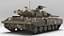 3D T-64 BV Main Battle Tank Camo Clean model
