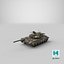 3D T-64 BV Main Battle Tank Camo Clean model