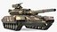 3D T-64 BV Main Battle Tank Camo Clean model