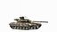 3D T-64 BV Main Battle Tank Camo Clean model