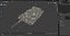 3D T-64 BV Main Battle Tank Camo Clean model