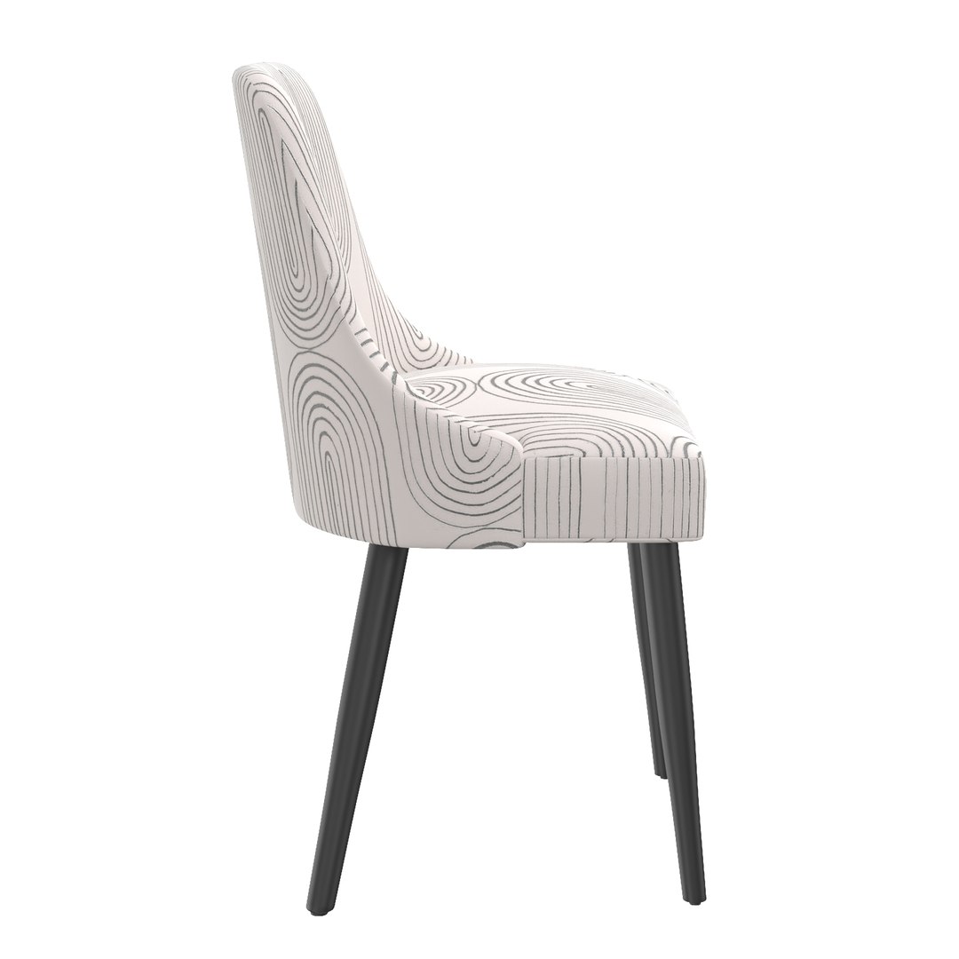 Geller Modern Dining Chair in Patterns model TurboSquid 2061618