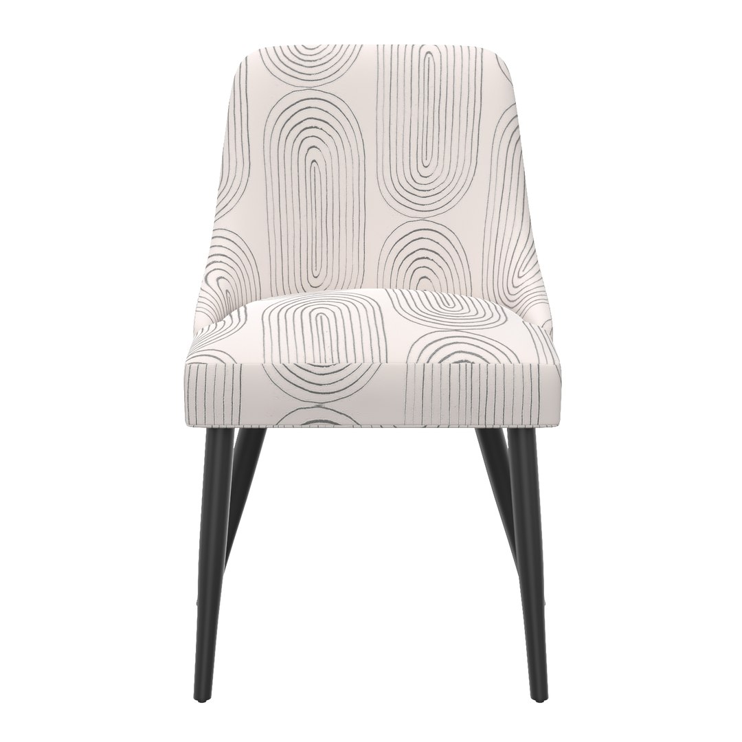 Geller Modern Dining Chair In Patterns Model Turbosquid 2061618