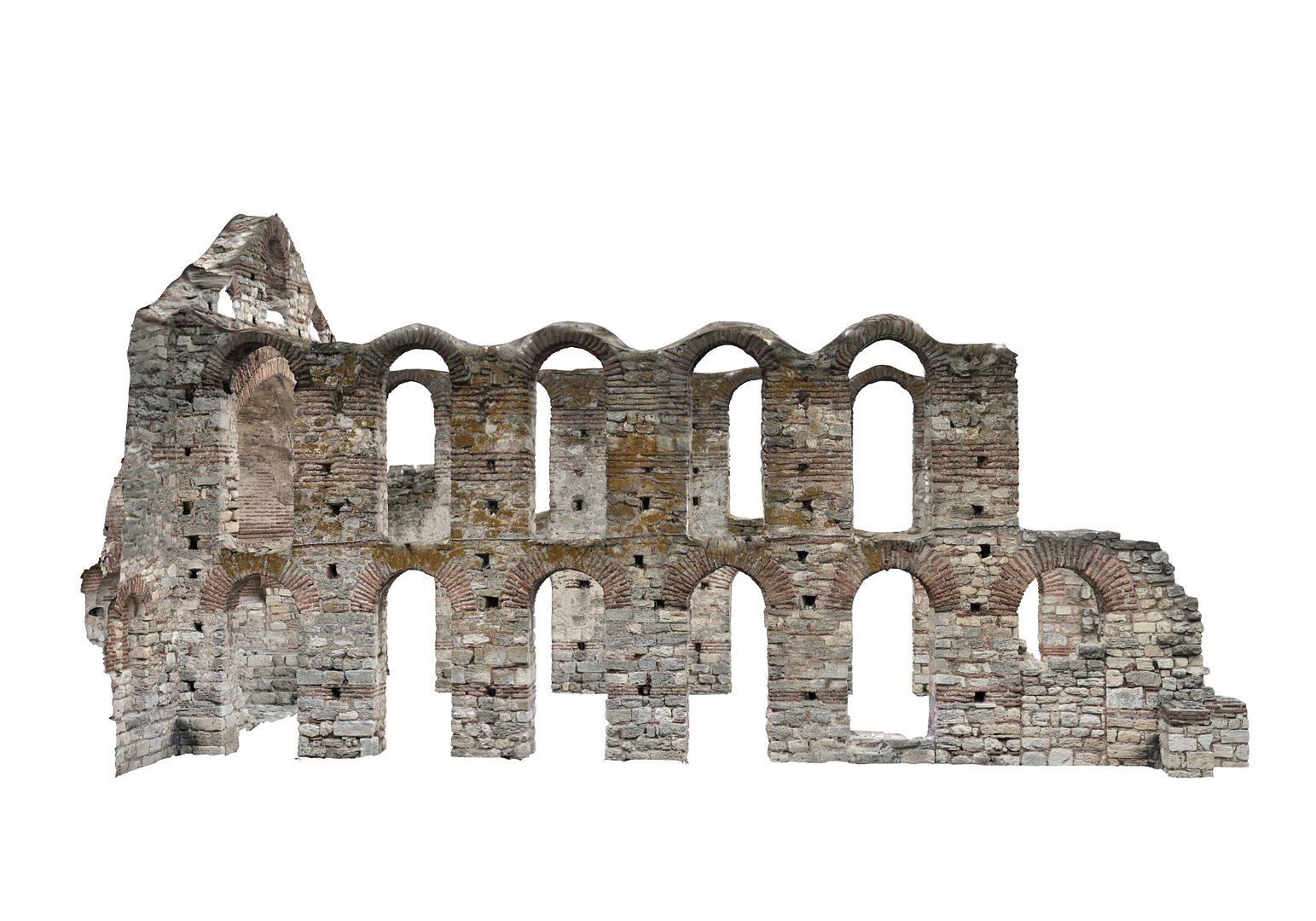 Ruins Of An Ancient Church 16K 3D Model - TurboSquid 2083885