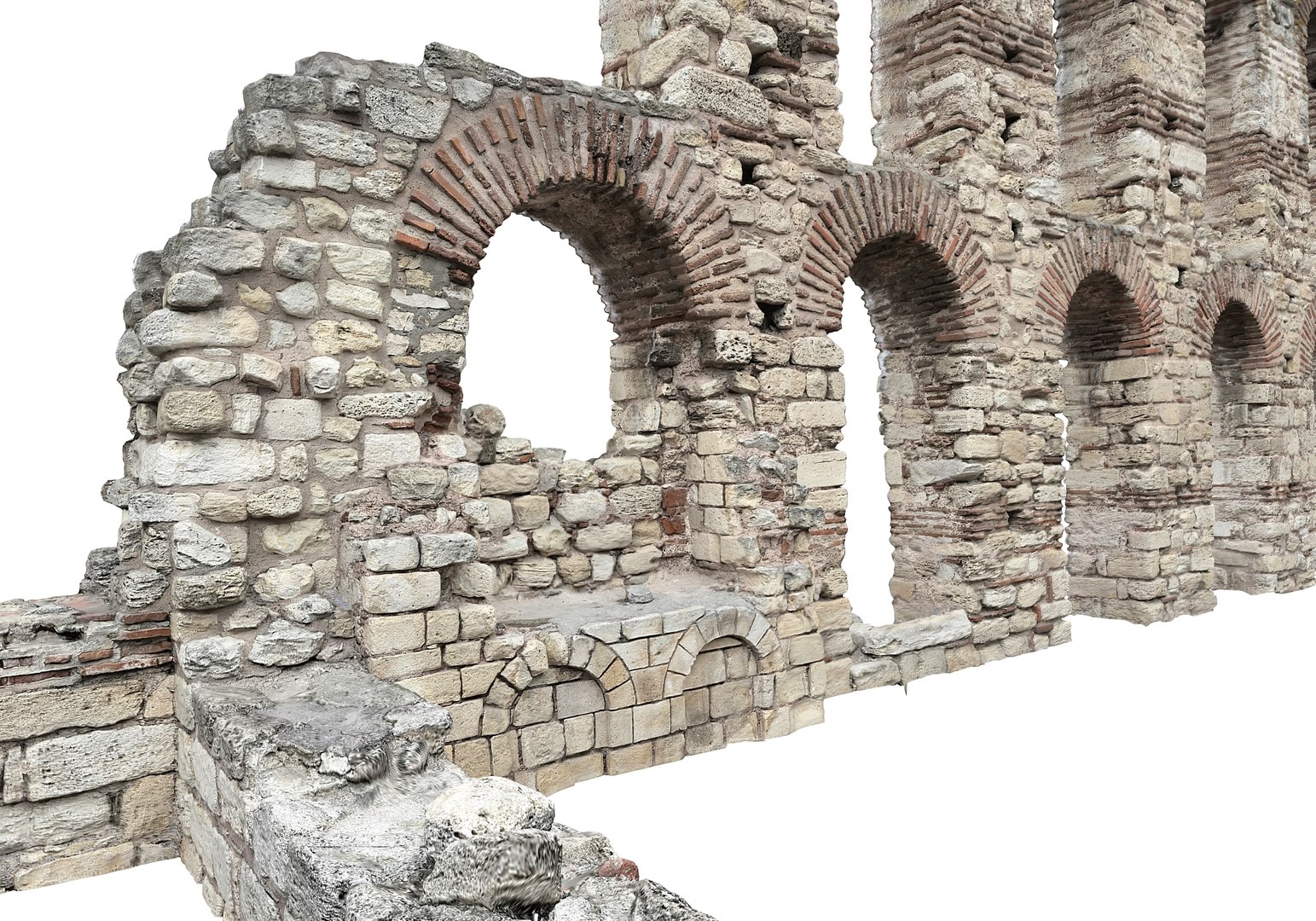 Ruins Of An Ancient Church 16K 3D Model - TurboSquid 2083885