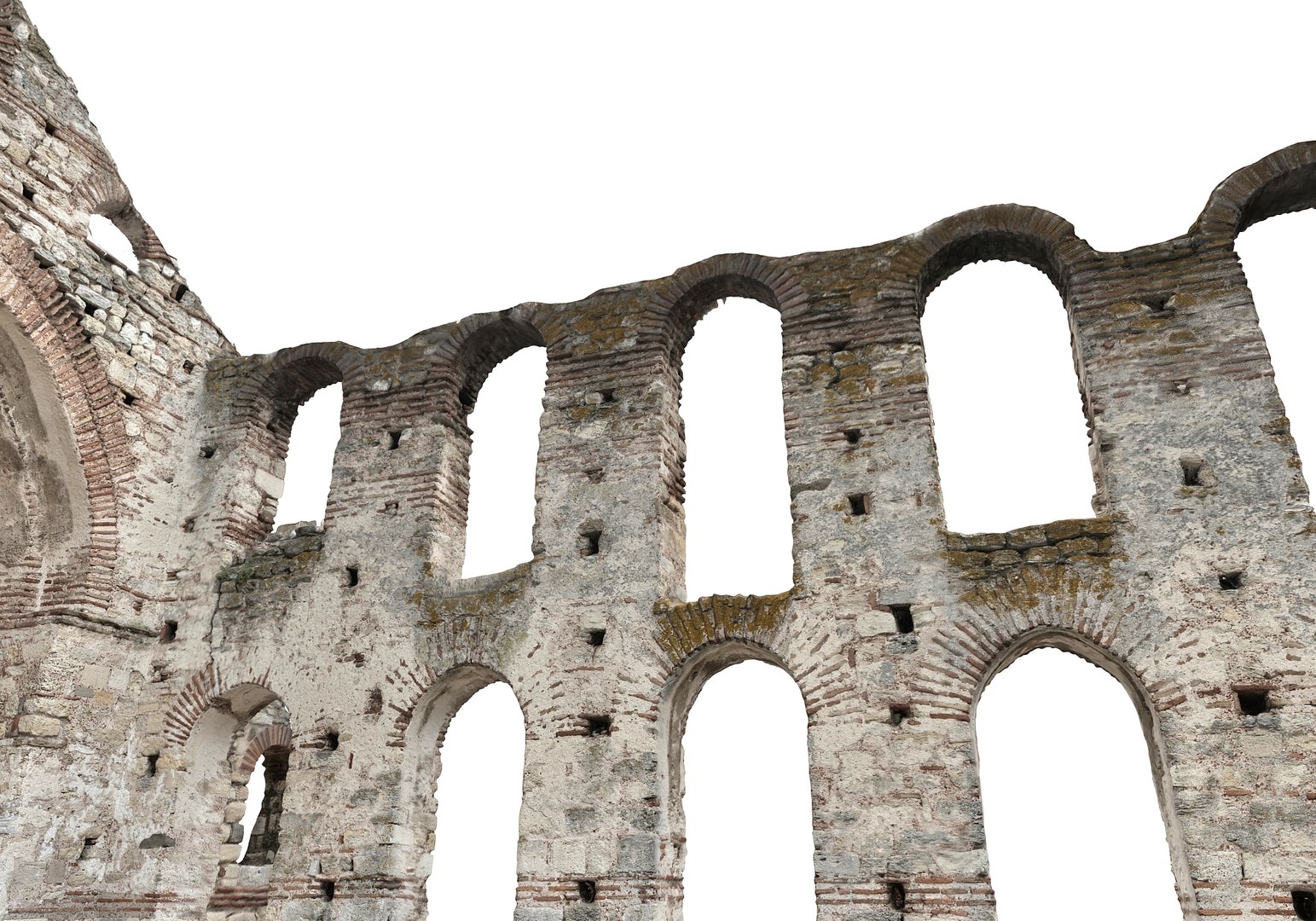 Ruins Of An Ancient Church 16K 3D Model - TurboSquid 2083885