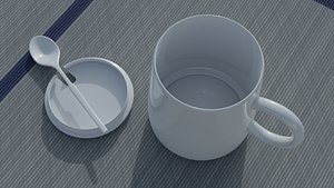 3D Cup With Lid