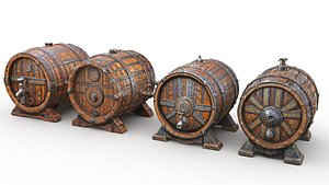 Wooden barells pack