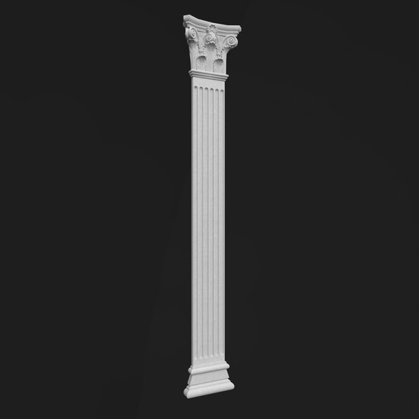 3D Pillar Models | TurboSquid