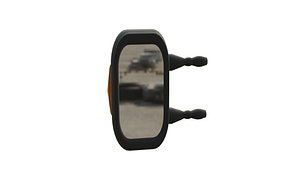 3D truck van mirror with arrow