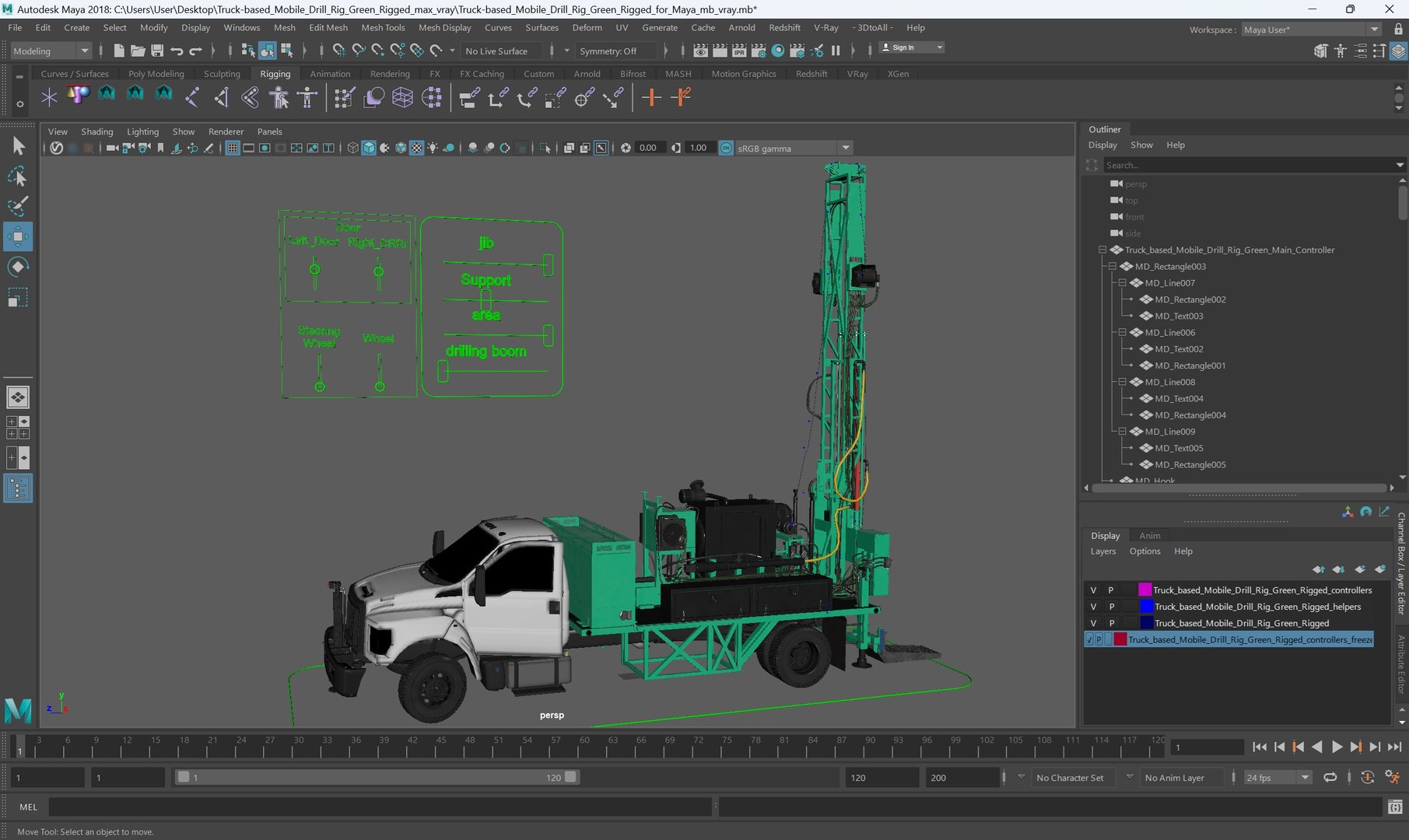 Truck-based Mobile Drill Rig Green Rigged for Maya 3D https://p.turbosquid.com/ts-thumb/0t/hRLvfa/Mr/truckbased_mobile_drill_rig_green_rigged_for_maya_007/jpg/1744097092/1920x1080/fit_q87/c2491148f6af3a62ae8f12b928f17ae1546a82de/truckbased_mobile_drill_rig_green_rigged_for_maya_007.jpg