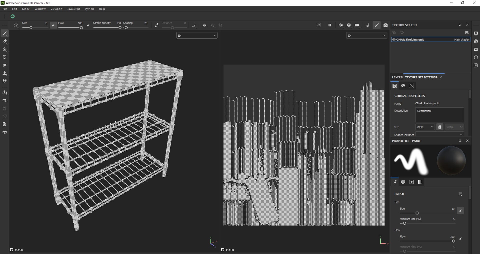 3D Chrome Rack Wire Shelf Shelving Storage - TurboSquid 2293548