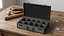 Graded Card Storage Case with Foam Insert Black