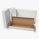 Tuck Top Boxes - White Long and Narrow Set