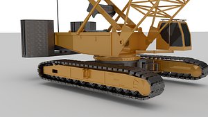 CRAWLER CRANE 3D model