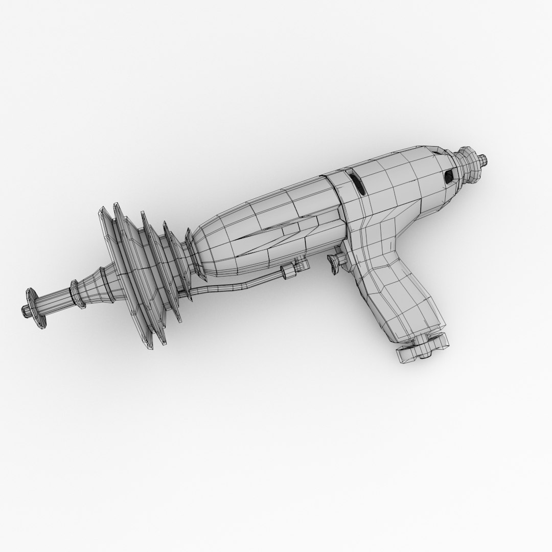 3d Retro Raygun