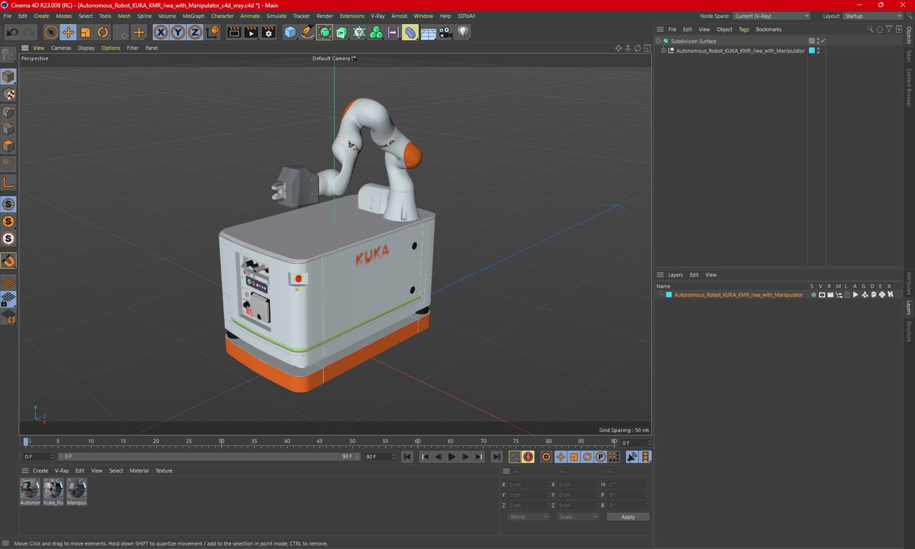 3D Autonomous Robot KUKA KMR Iiwa with Manipulator model https://p.turbosquid.com/ts-thumb/0t/mfPJdW/bM/autonomousrobotkukakmriiwawithmanipulator3dsmodel024/jpg/1727843641/1920x1080/fit_q87/ecf39ae83505f08610c976c71b60a0c2ce53cb8d/autonomousrobotkukakmriiwawithmanipulator3dsmodel024.jpg