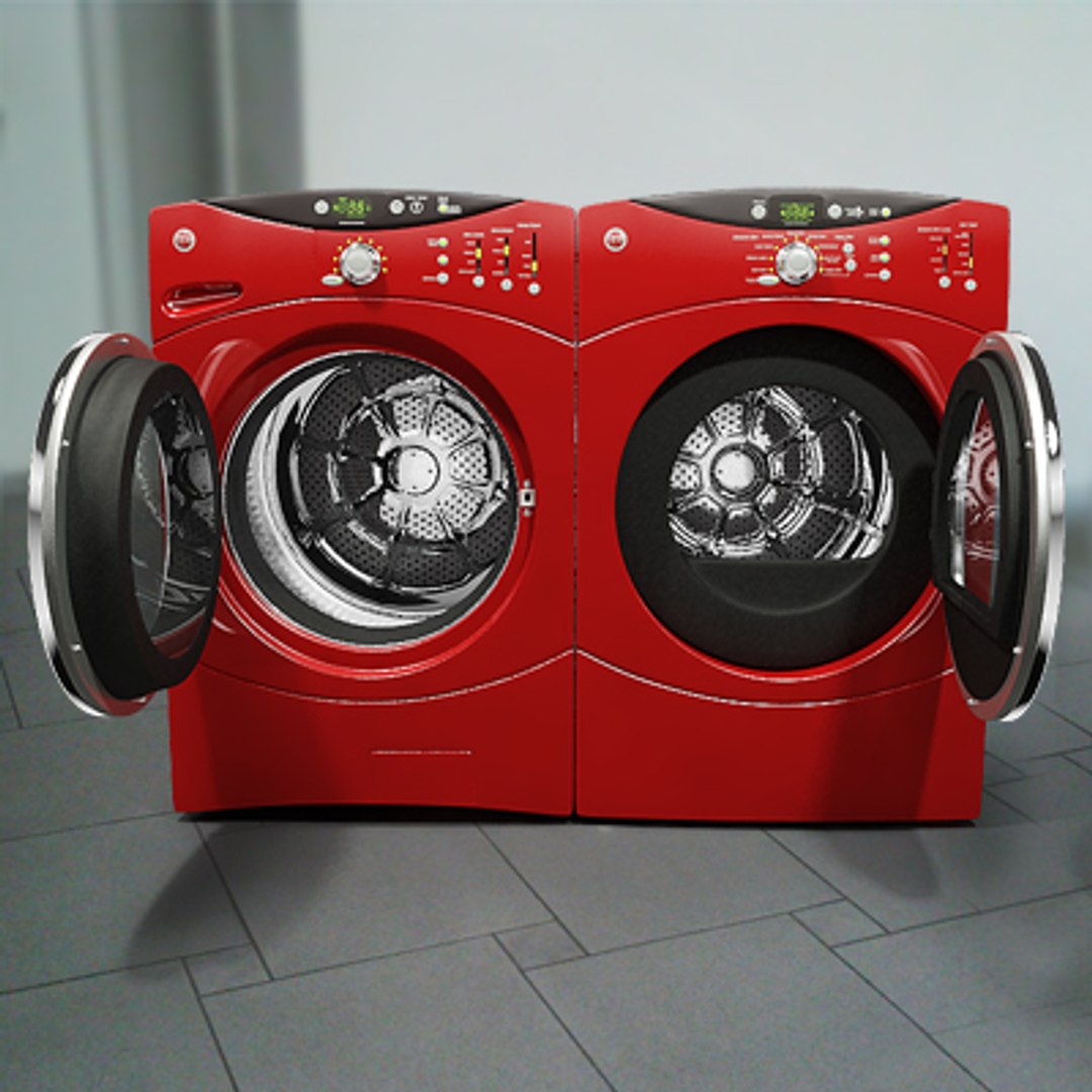 3d 3ds Electric Washer Dryer
