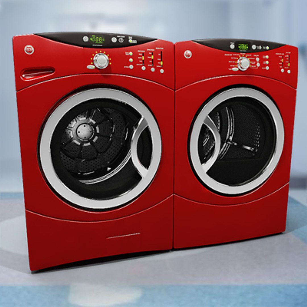 3d 3ds Electric Washer Dryer