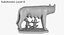 Capitoline Wolf Statue