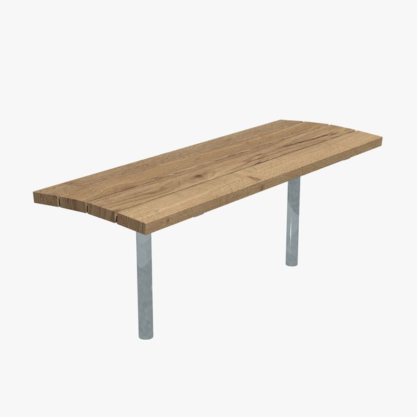 3D model Public bench 3