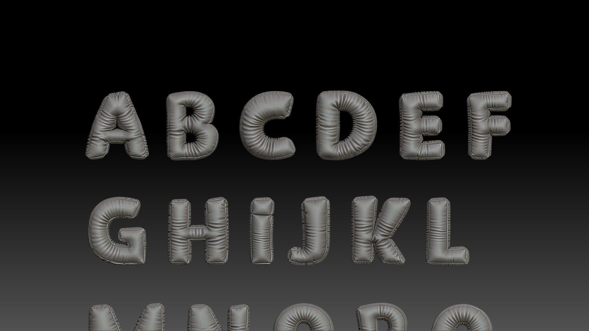 3D Balloon Letter - TurboSquid 1681063