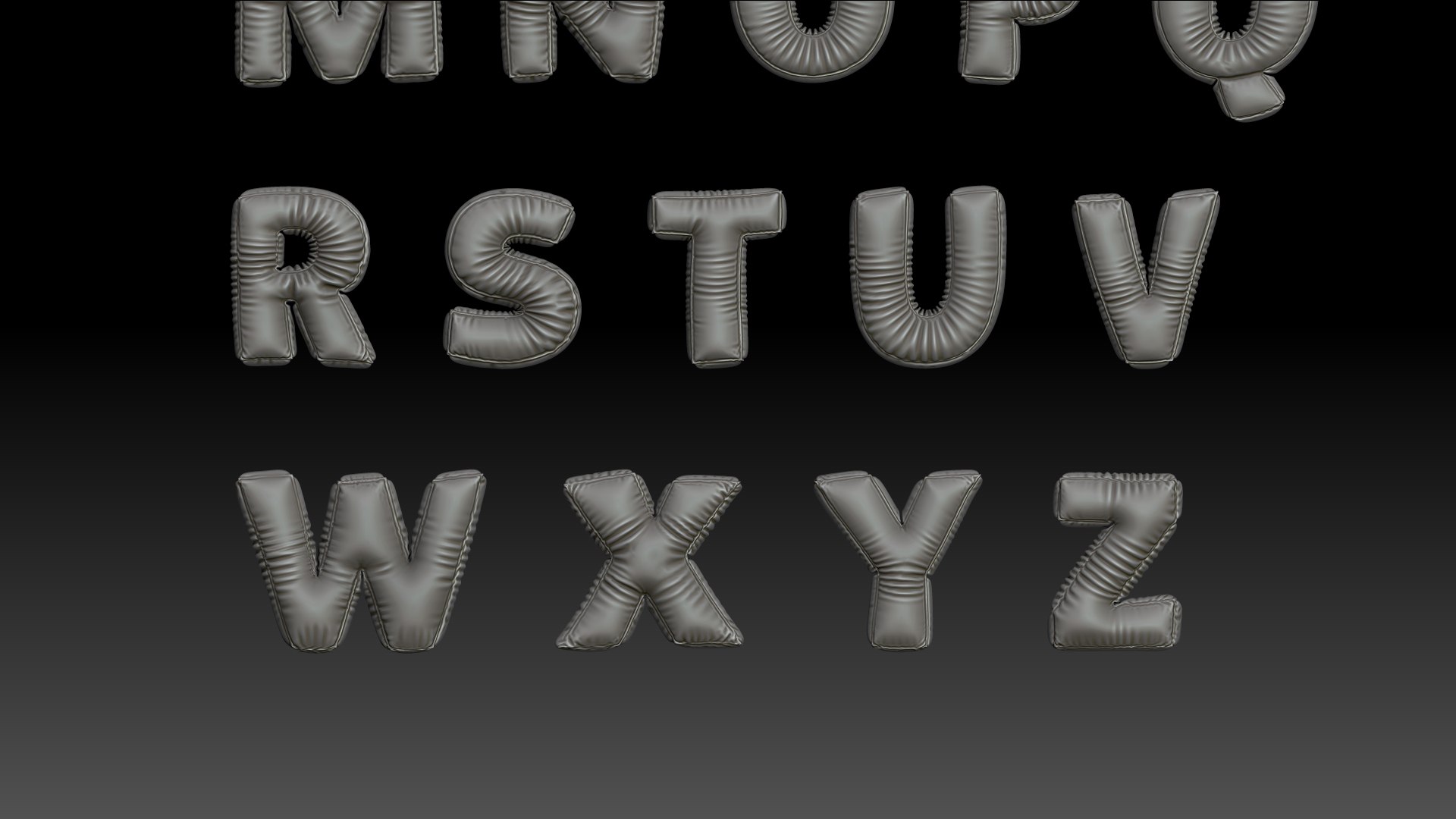 3D Balloon Letter - TurboSquid 1681063