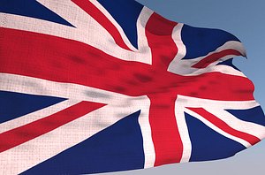 Animated England Waving Flag - Bandera de Inglaterra