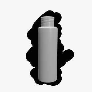Cosmetic hair solution Bottle