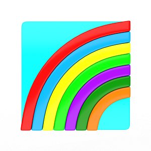 Rainbow Emoji 3D model