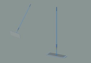 Flat Mop 3D model