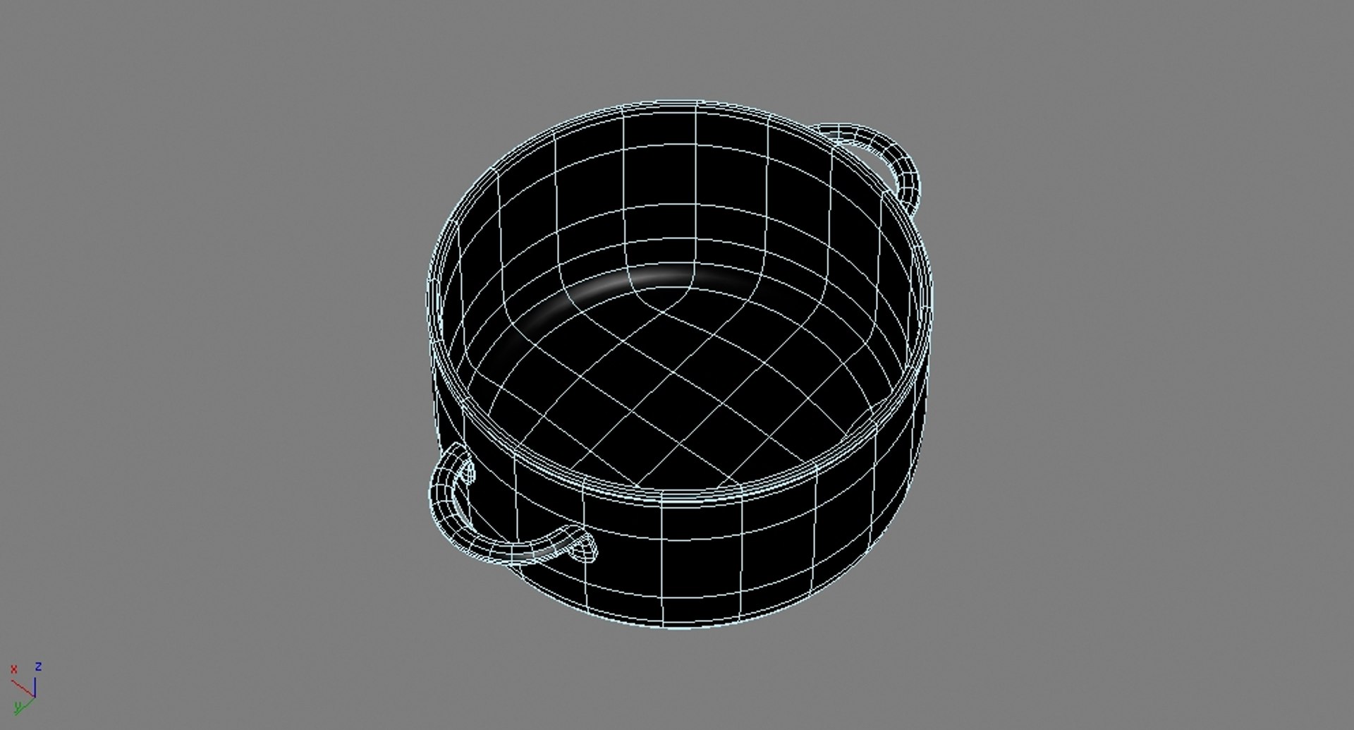 Steel cooking pots model - TurboSquid 1403679