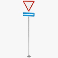 Traffic Sign Give Way 2