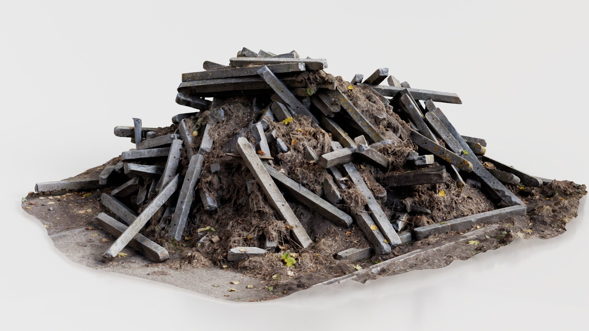 3D Rubble 01 Remastered Model - TurboSquid 2363213