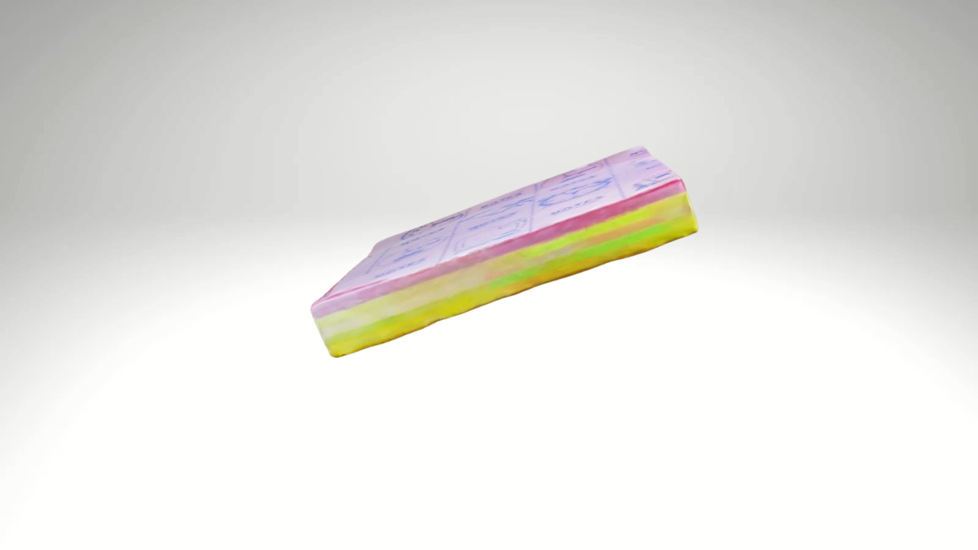 Sticky Note Pad Office Paper Notes 3D Model Model - TurboSquid 2511661