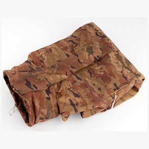 3D model military tactical army uniform jacket for  soldiers and officers