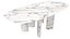 Kreoo    Ellenico Dining Table in Calacatta Classico