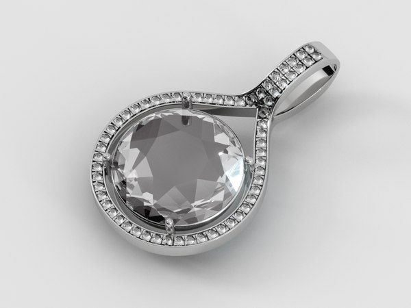 3d jewelry pendant