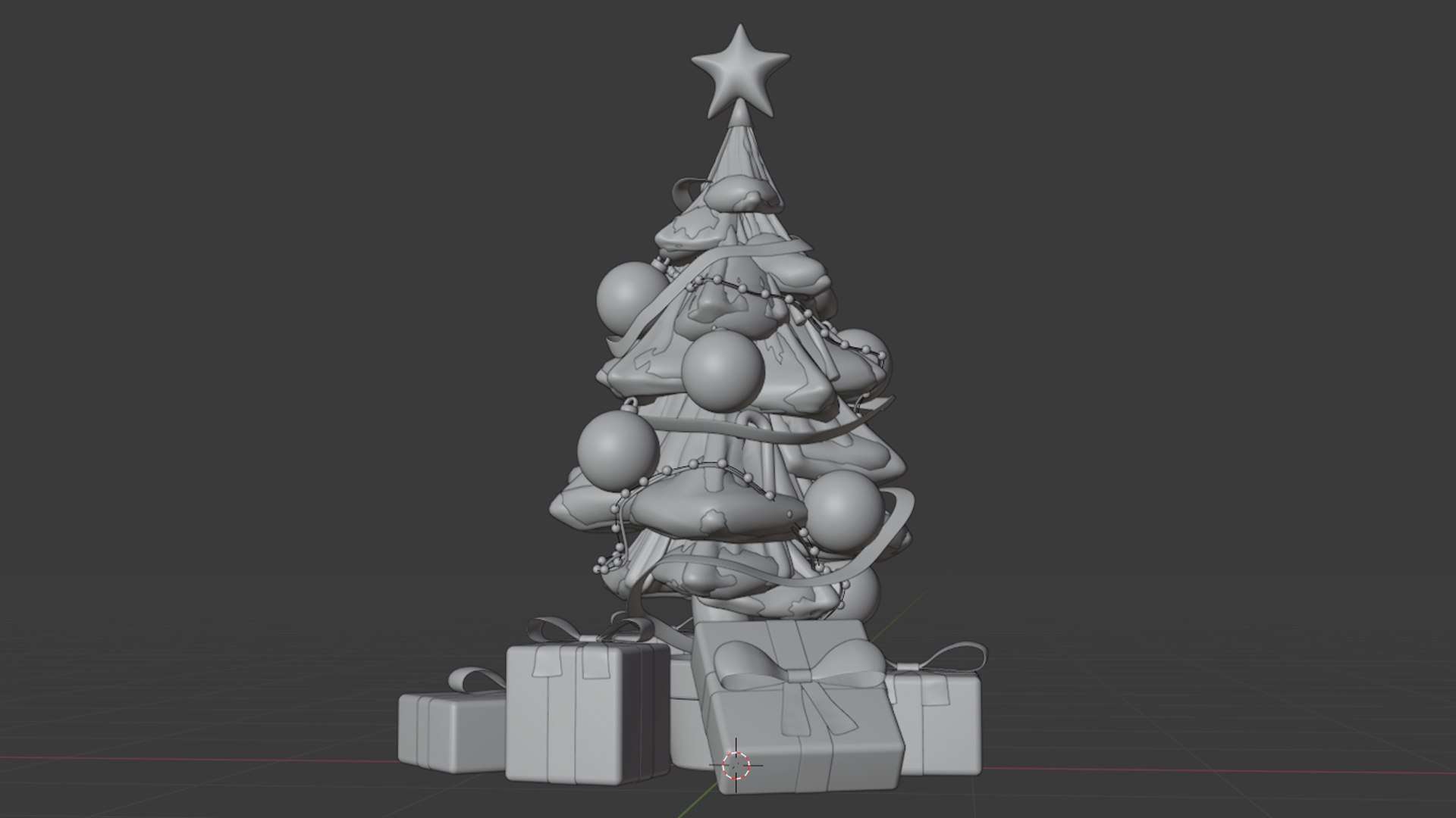 3d Model Christmas Tree Turbosquid 2002576