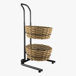 Basket And Floor Stand Display