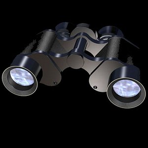 binoculars binocular 3d max