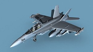 Boeing EA-18G Growler V01 3D model