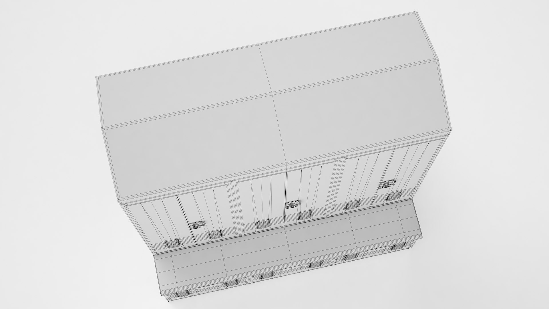 Personal Storage Lockers 3D Model - TurboSquid 1463143